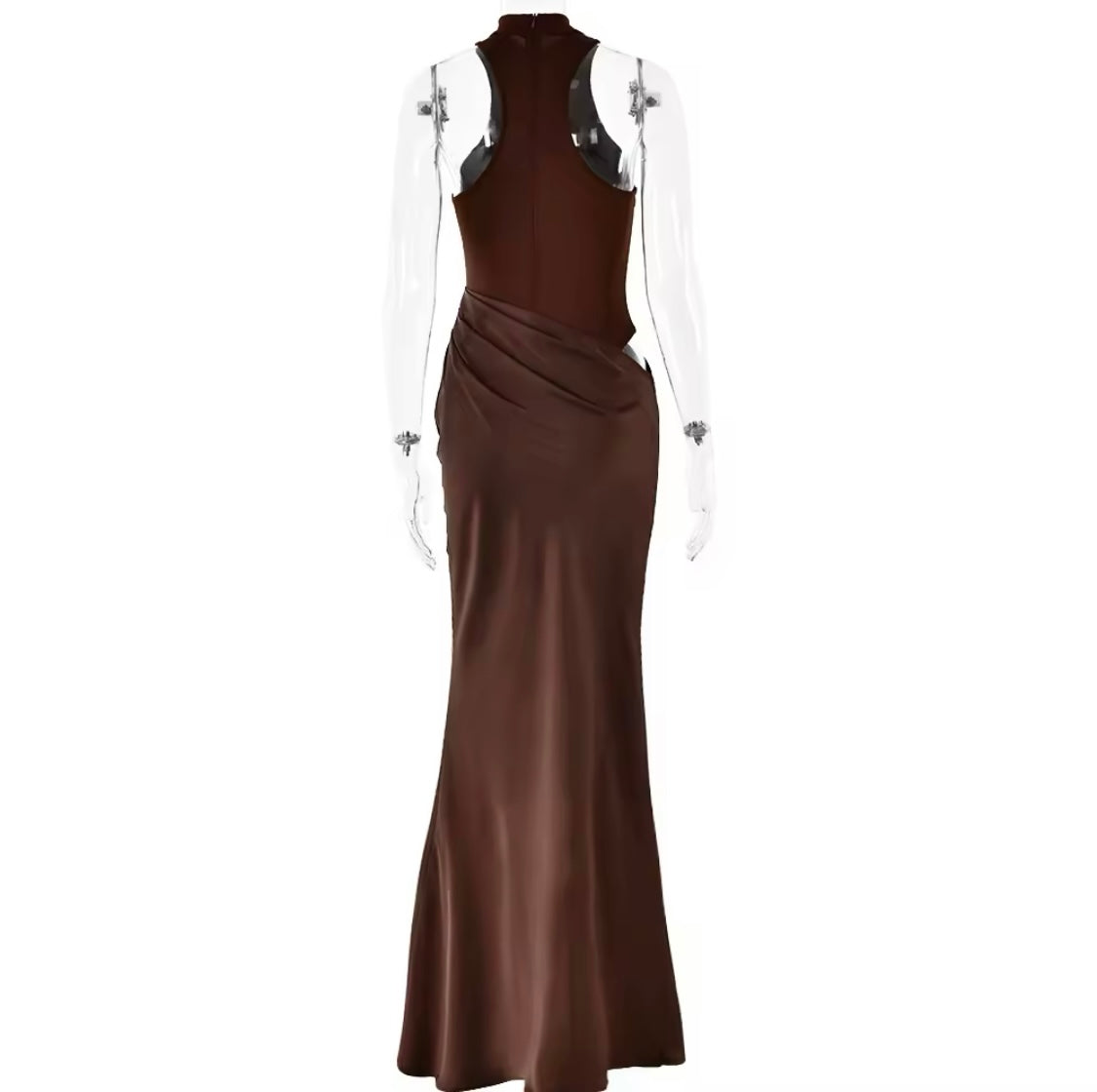 Elegant Coffee Dress