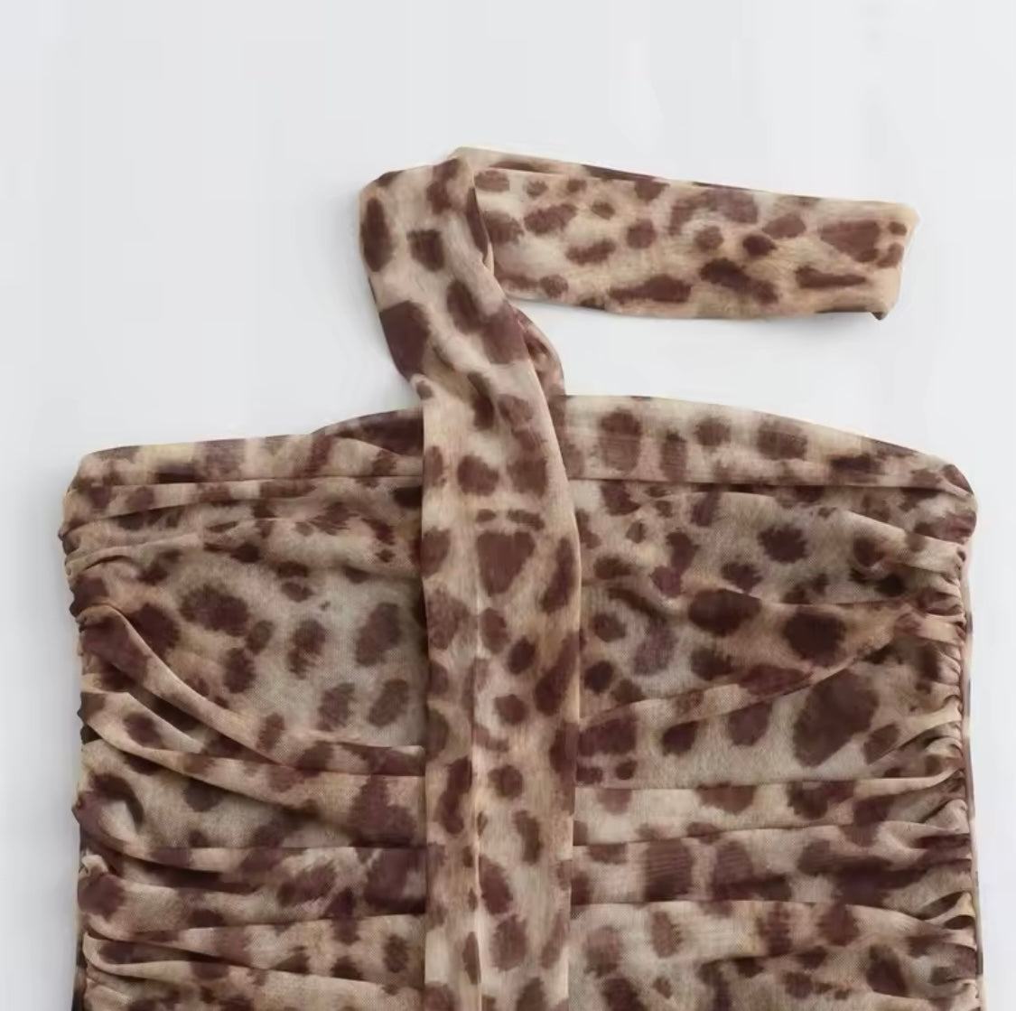 2-Piece Leopard Print Top
