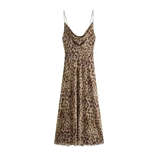 Leopard Print Dress